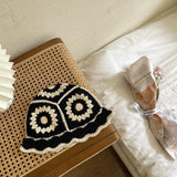 Handmade Flower Crochet Bucket Hat - SEOUL STYLEZ