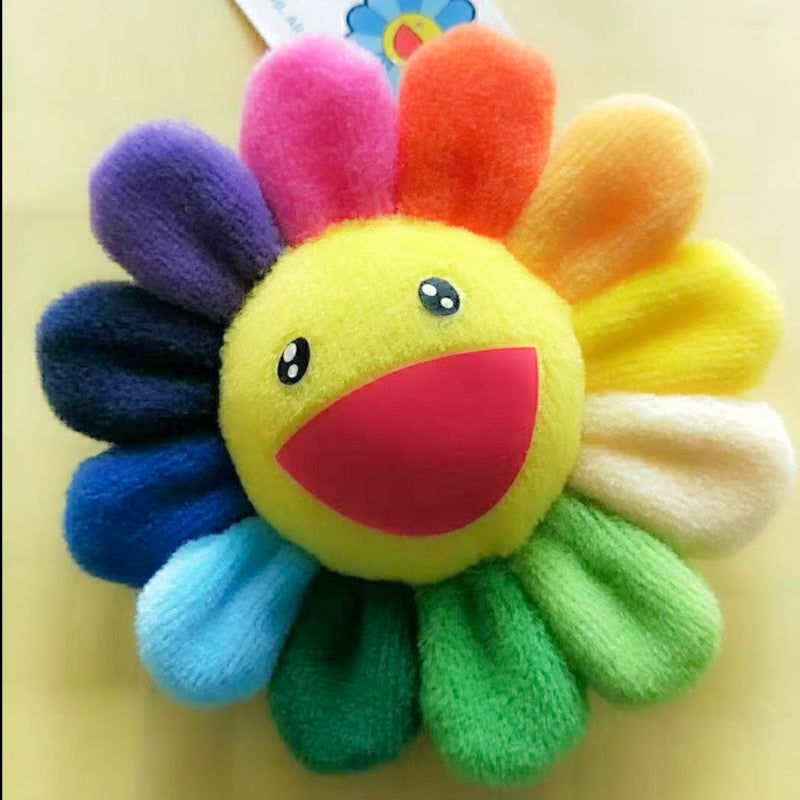 Sun Flower Doll Pendant Badge