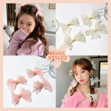 Jennie Bow Hair Clips and Ribbons
