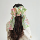 Chiffon Large Bow Hair Clip