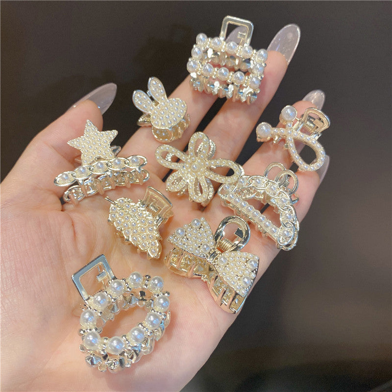 Pearl Mini Claw Clips