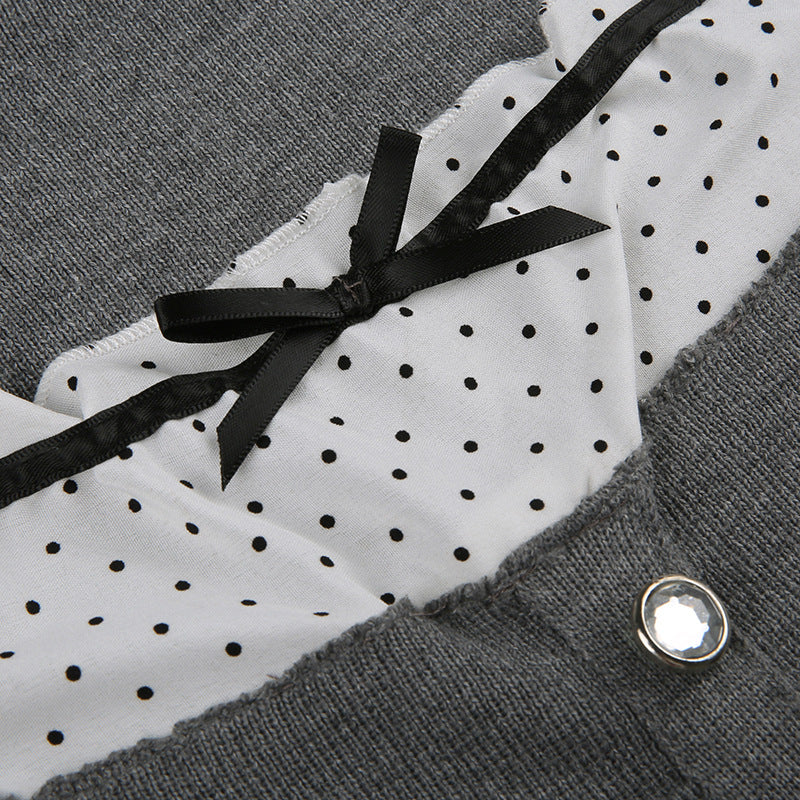 Button Up Grey Short Sleeve Top