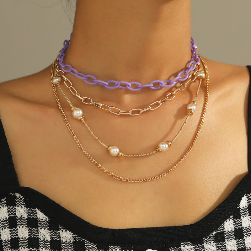 Summer Multi-layered Necklace