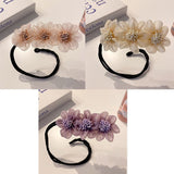 3 Flower Hair Ring