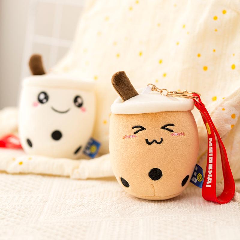 Cute Bubble Tea Plush Toy Pendant Keychain - SEOUL STYLEZ