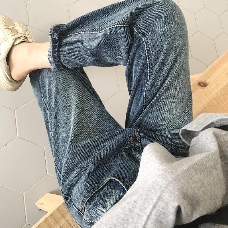 High Waist Loose Fit Jeans - SEOUL STYLEZ