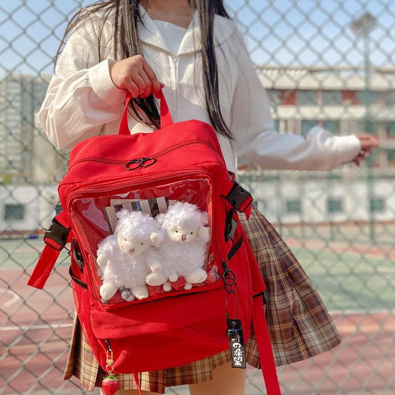School Backpack / Student Canvas Bag - SEOUL STYLEZ
