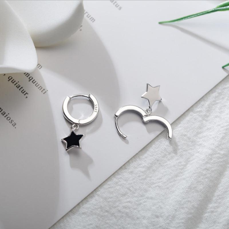 Black Star Earrings - SEOUL STYLEZ