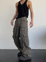 Streetwear Retro Cargo Pants - SEOUL STYLEZ