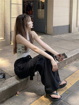 Girl'S cargo pants / ACUBI / Y2K - SEOUL STYLEZ