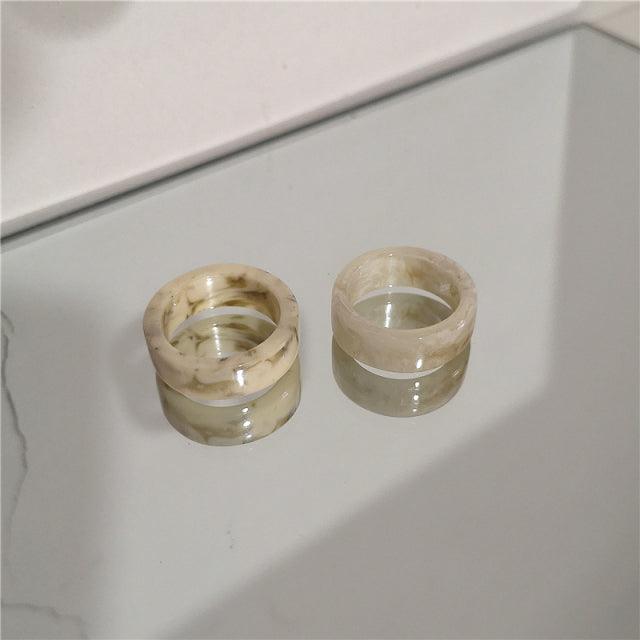 Acrylic Bead Rings - SEOUL STYLEZ