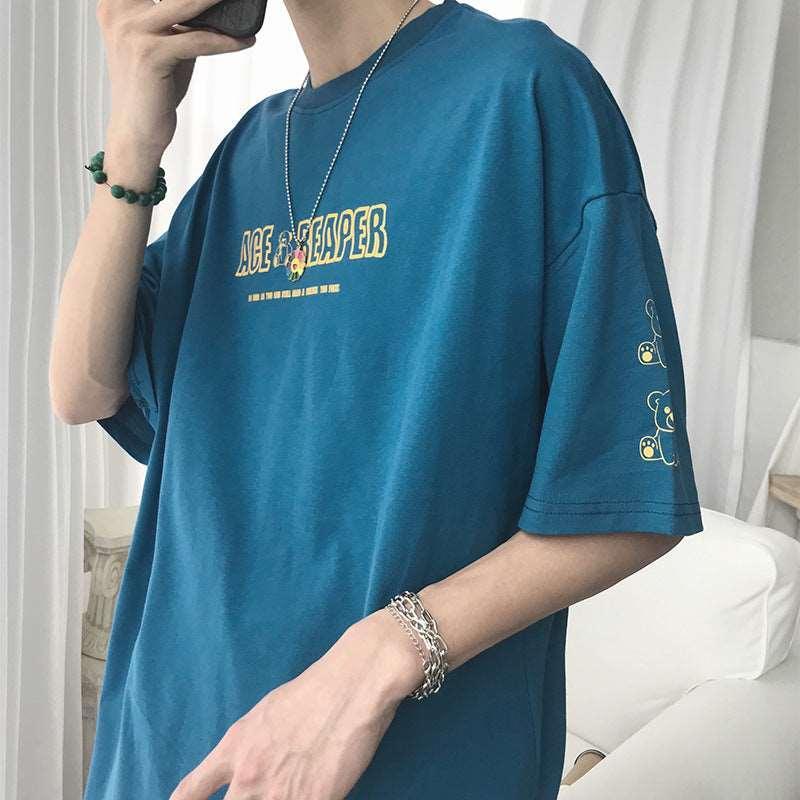 Casual Short T-Shirt - SEOUL STYLEZ