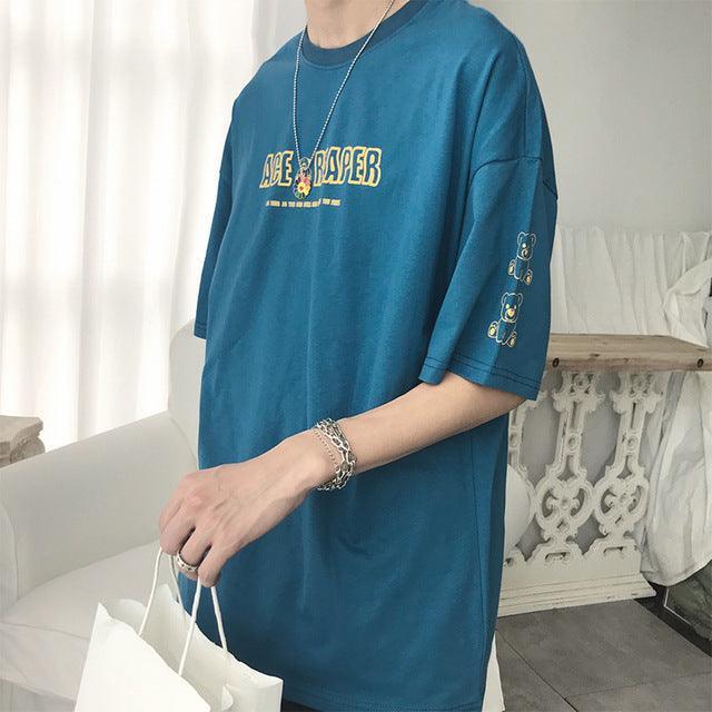 Casual Short T-Shirt - SEOUL STYLEZ