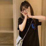 Polo Short Sleeved T-shirt Dress - SEOUL STYLEZ
