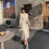 Elegant Lace Dress - SEOUL STYLEZ