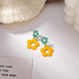 Flower Earrings / 4 colors - SEOUL STYLEZ