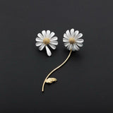 Floral Daisy Flower Stud Earrings - SEOUL STYLEZ