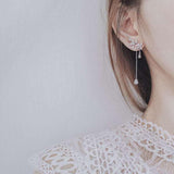 Flower Drop Earrings - SEOUL STYLEZ