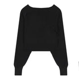 Gothic Irregular Knitted Pullover and Camis Tank Top - SEOUL STYLEZ