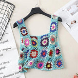 Handmade Crochet Daisy Top - SEOUL STYLEZ