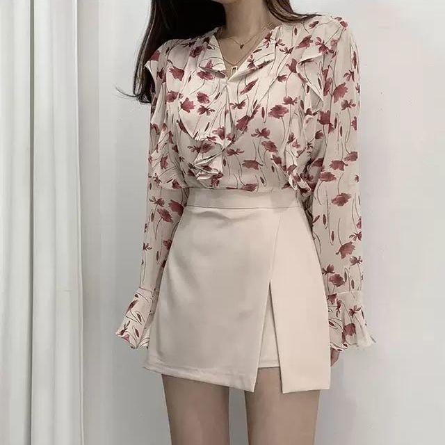 Irregular Mini Skirt - SEOUL STYLEZ