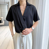 Loose Short Sleeve Shirt - SEOUL STYLEZ