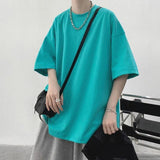 Oversized Basic T-Shirt - SEOUL STYLEZ