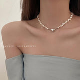 Pearl Alloy Necklace - SEOUL STYLEZ