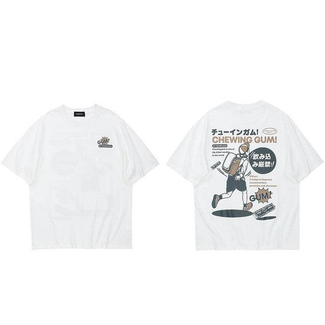 Printed Streetwear T-Shirt - SEOUL STYLEZ
