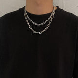 Stainless Steel Long Chain Necklace - SEOUL STYLEZ