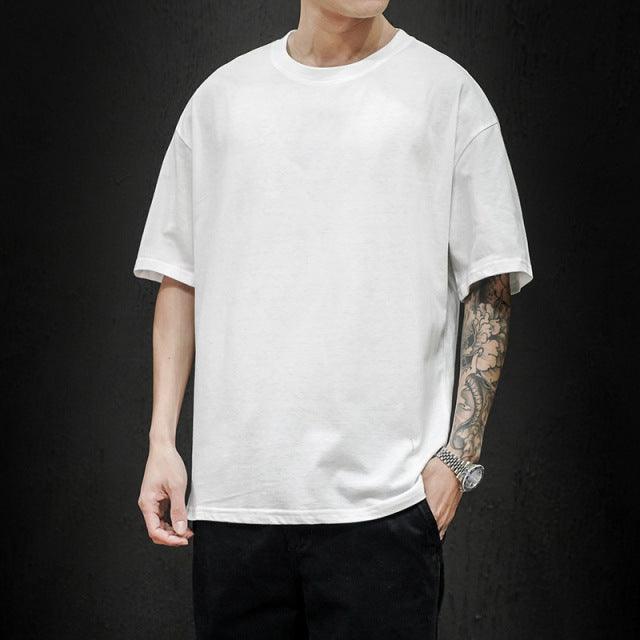 Summer Solid T-Shirt - SEOUL STYLEZ