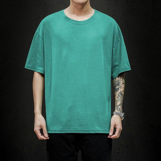 Summer Solid T-Shirt - SEOUL STYLEZ